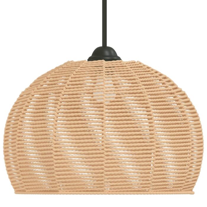 Abat-jour de plafonnier Ø36x26 cm fer et papier – Image 2