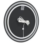 Miroir de salle de bain à LED 70 cm rond – Image 5