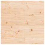 Dessus de table 40x40x2,5 cm bois de pin massif – Image 3
