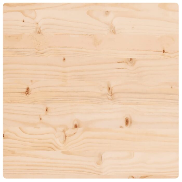 Dessus de table 40x40x2,5 cm bois de pin massif – Image 3