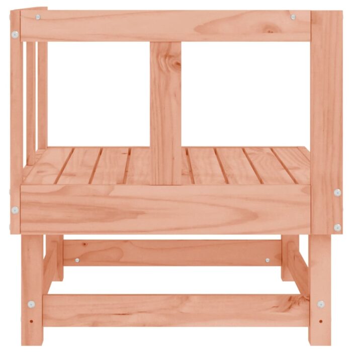Canapé d'angle de jardin bois massif douglas – Image 2