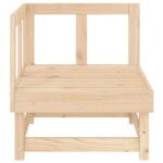 Canapés d'angle de jardin 2 pcs bois de pin massif – Image 2