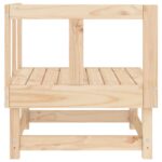 Canapés d'angle de jardin 2 pcs bois de pin massif – Image 3