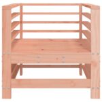 Chaises de jardin lot de 2 cm bois massif douglas – Image 2