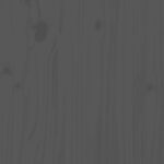 Salon de jardin 2 pcs gris bois massif de pin – Image 4