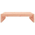 Repose-pied de jardin 120x80 cm massif de douglas – Image 2