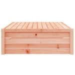 Repose-pied de jardin 120x80 cm massif de douglas – Image 3