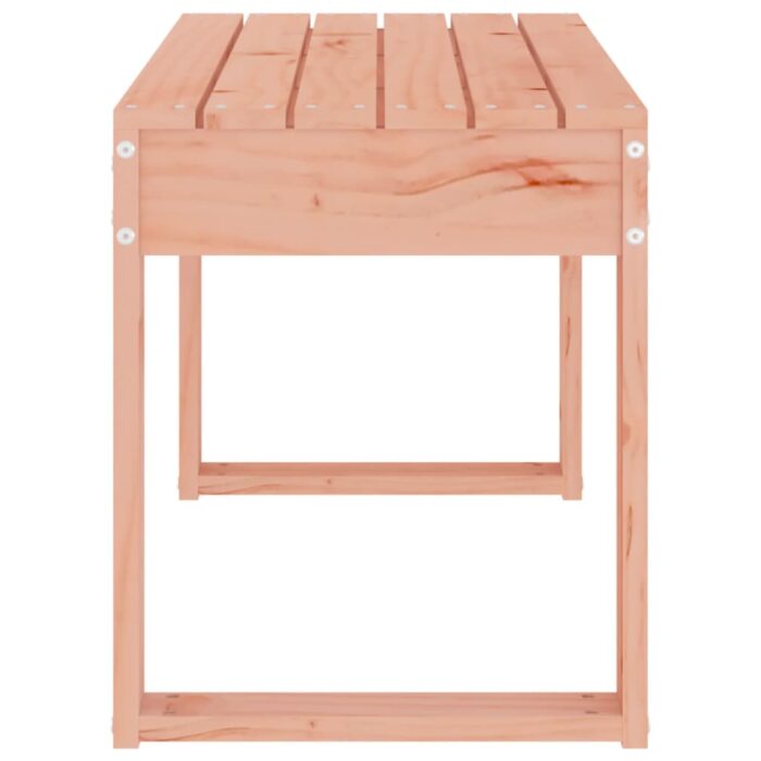 Banc de jardin 80x38x45 cm bois massif Douglas – Image 2