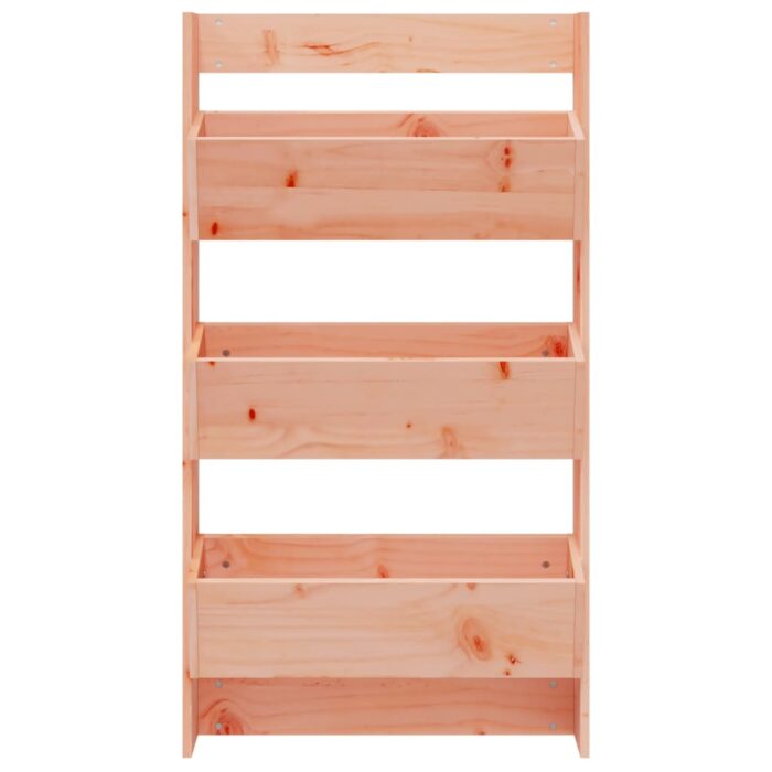 Jardinière murale 3 niveaux 60x18,5x110 cm bois douglas massif – Image 2