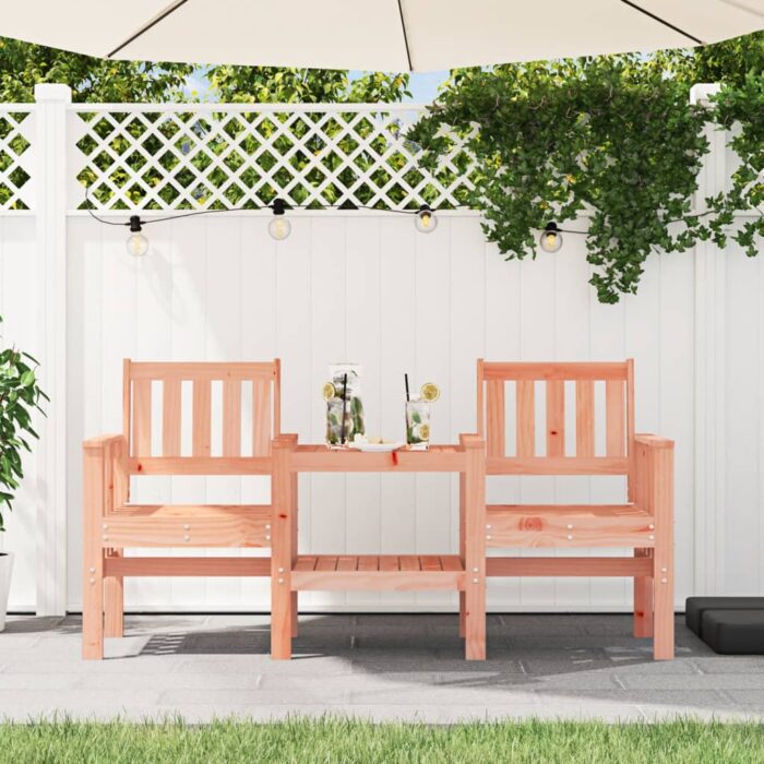 VXL8720845809126_m_en_hd_1.jpg Banc de jardin avec table 2 places bois massif de douglas – Image 1