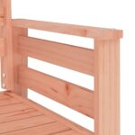 Banc de jardin avec table 2 places bois massif de douglas – Image 4
