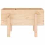 Jardinière 62x30x38 cm bois massif de pin – Image 3