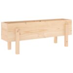 Lit surélevé de jardin 101x30x38 cm bois de pin massif – Image 2