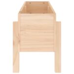 Lit surélevé de jardin 101x30x38 cm bois de pin massif – Image 3
