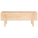 Lit surélevé de jardin 101x30x38 cm bois de pin massif – Image 4