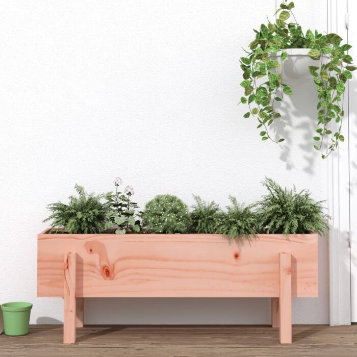 Lit surélevé de jardin 101x30x38 cm bois douglas massif – Image 1