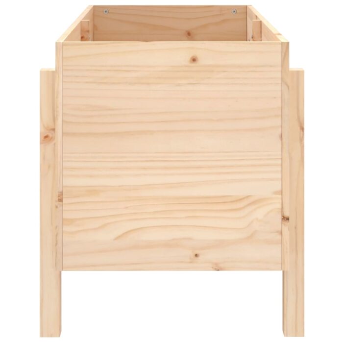 Lit surélevé de jardin 101x50x57 cm bois de pin massif – Image 2