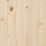 Lit surélevé de jardin 101x50x57 cm bois de pin massif – Image 6