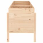 Lit surélevé de jardin 160x50x57 cm bois de pin massif – Image 2