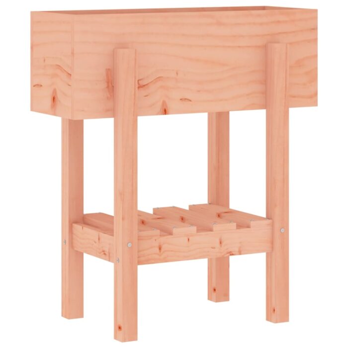 Jardinière 62x30x69 cm bois massif douglas – Image 2