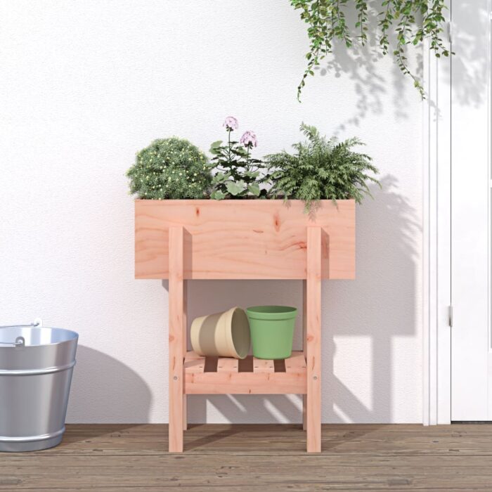 Jardinière 62x30x69 cm bois massif douglas – Image 1