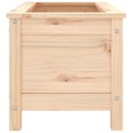 Jardinière 82,5x40x39 cm bois de pin massif – Image 4