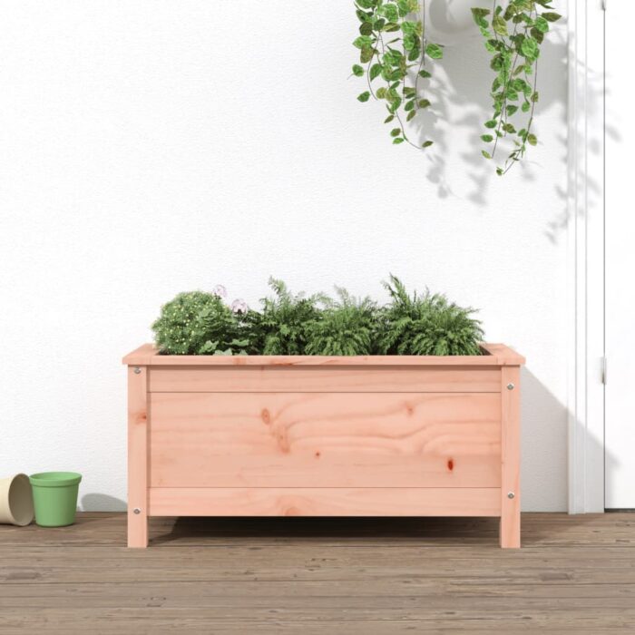 Jardinière 82,5x40x39 cm bois massif douglas – Image 1