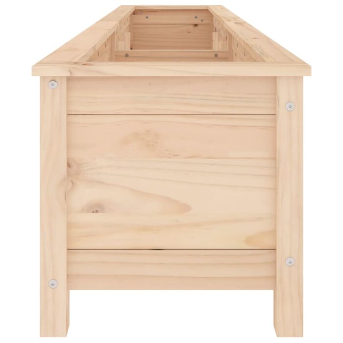Lit surélevé de jardin 199,5x40x39 cm bois de pin massif – Image 2