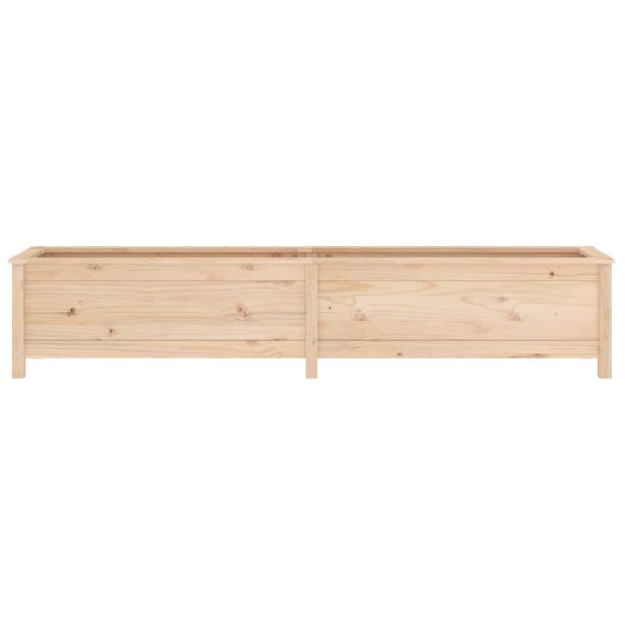 Lit surélevé de jardin 199,5x40x39 cm bois de pin massif – Image 3