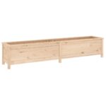 Lit surélevé de jardin 199,5x40x39 cm bois de pin massif – Image 4