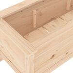 Lit surélevé de jardin 199,5x40x39 cm bois de pin massif – Image 5