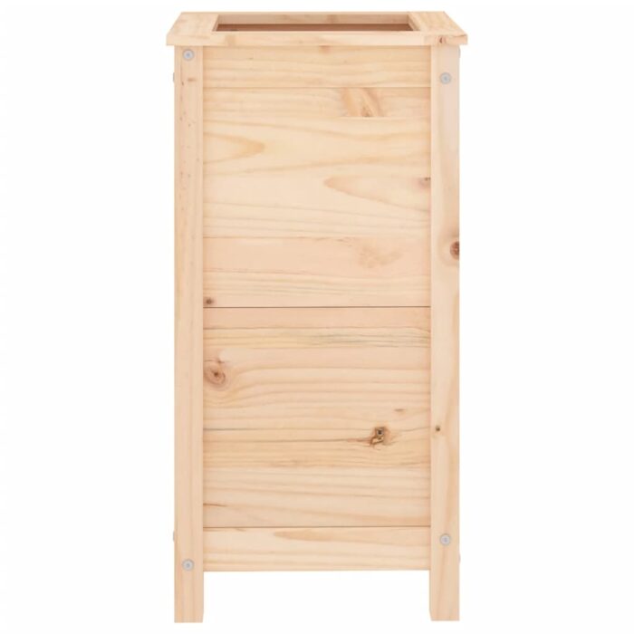 Jardinière 40x40x78 cm bois de pin massif – Image 2