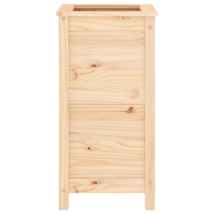 Jardinière 40x40x78 cm bois de pin massif – Image 3