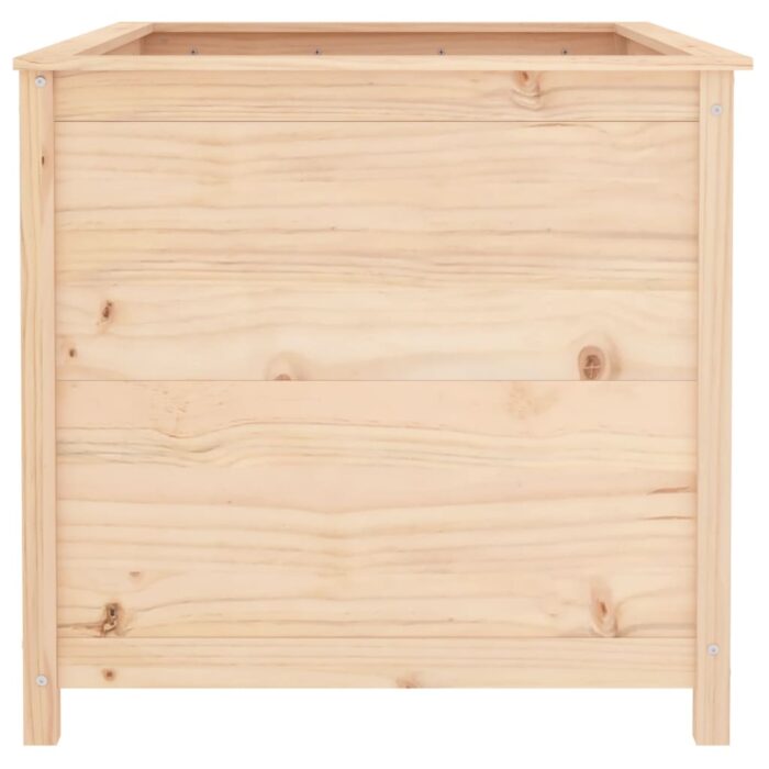 Lit surélevé de jardin 119,5x82,5x78 cm bois de pin massif – Image 2