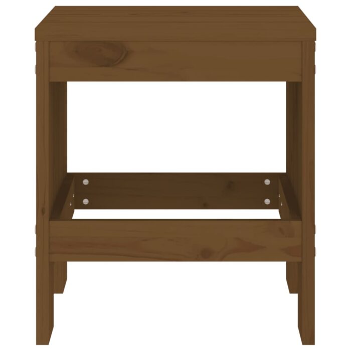 VXL8720845810726_g_en_hd_2.jpg Tabourets de jardin lot de 2 marron miel 40x36x45 cm pin massif – Image 2