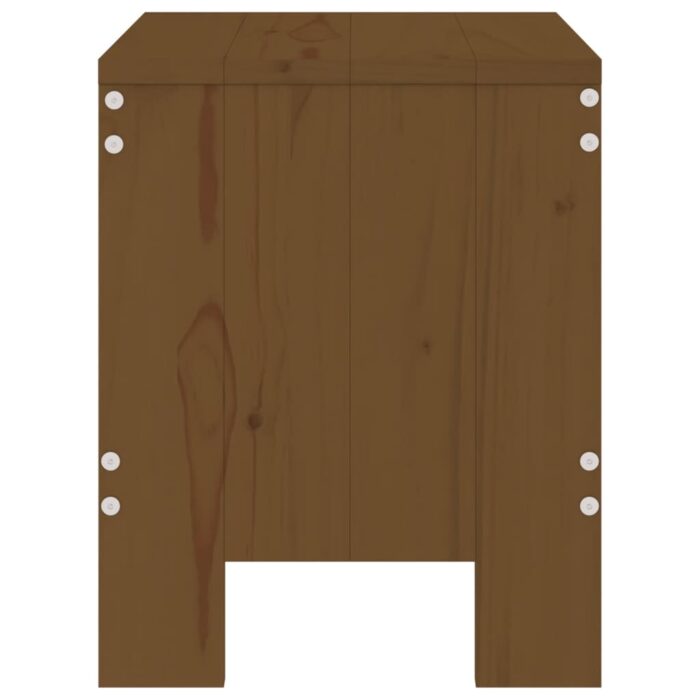 VXL8720845810726_g_en_hd_3.jpg Tabourets de jardin lot de 2 marron miel 40x36x45 cm pin massif – Image 3