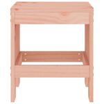 Tabourets de jardin lot de 2 40x36x45 cm bois massif Douglas – Image 2