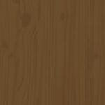 Tabourets lot de 2 marron miel 40x42x120 cm bois massif de pin – Image 6