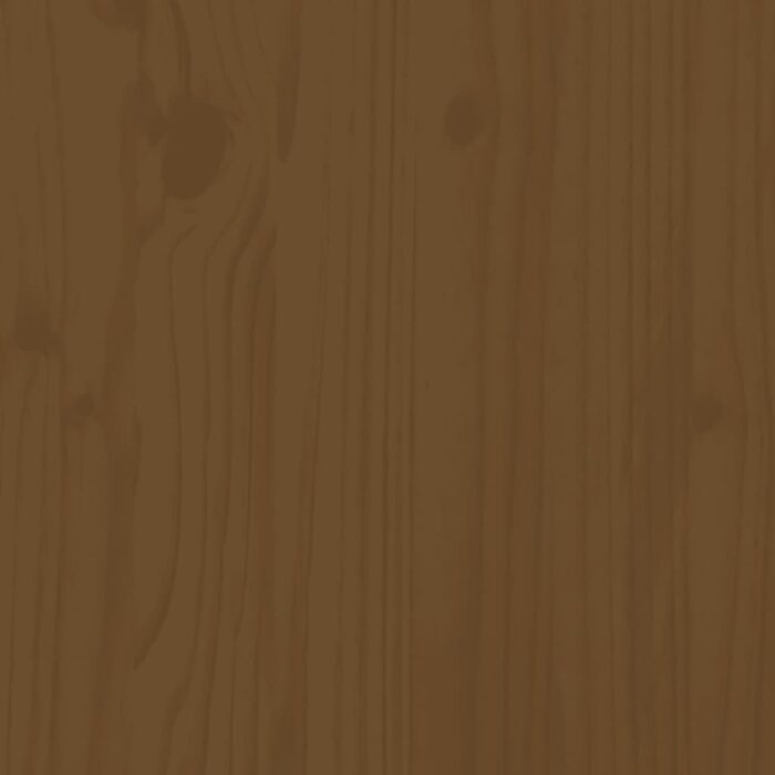 Tabourets lot de 2 marron miel 40x42x120 cm bois massif de pin – Image 6