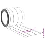 Rideau de porte transparent 200 mmx1,6 mm 10 m PVC – Image 5