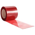 Rideau de porte rouge 200 mmx1,6 mm 25 m PVC – Image 2