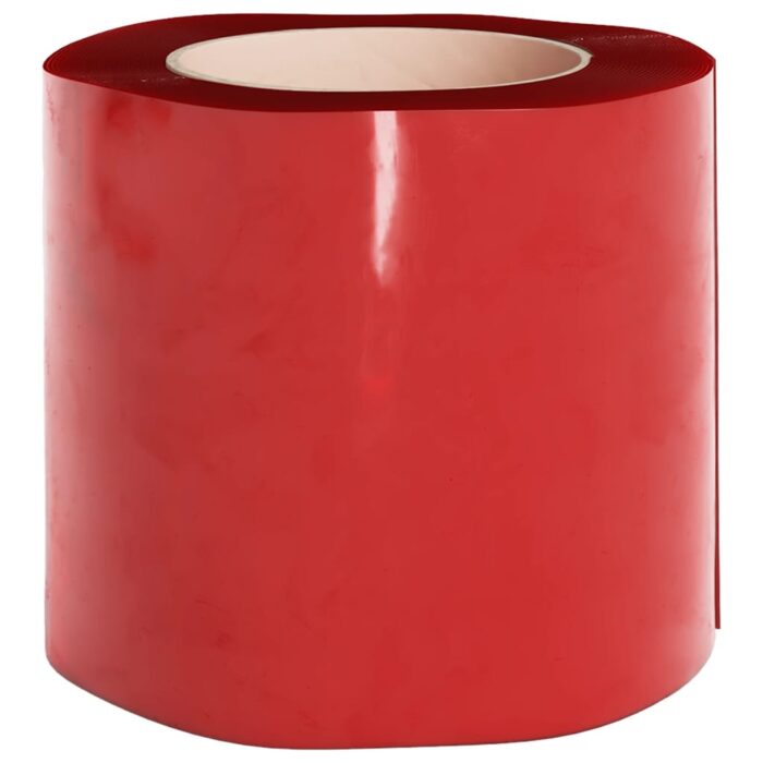 Rideau de porte rouge 200 mmx1,6 mm 50 m PVC – Image 3