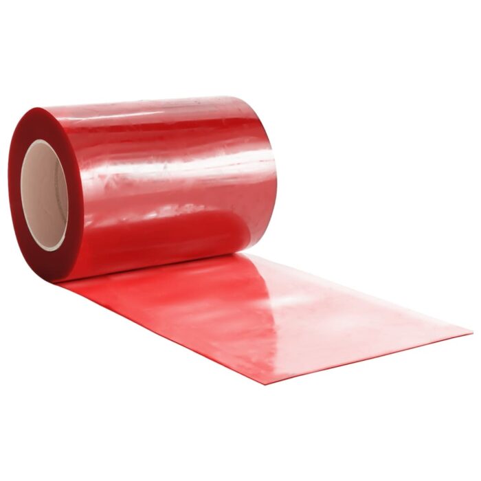 Rideau de porte rouge 300 mmx2,6 mm 25 m PVC – Image 2