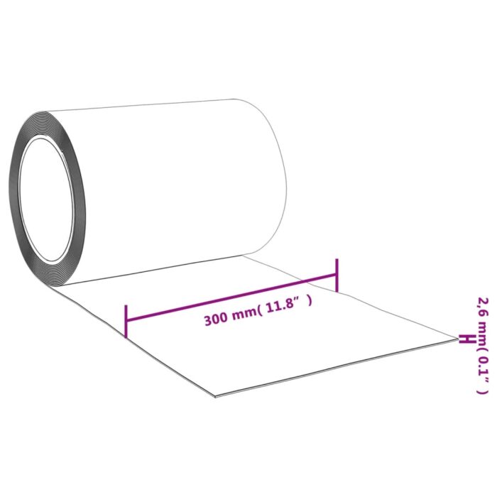Rideau de porte bleu 300 mmx2,6 mm 25 m PVC – Image 5
