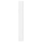 Armoire à bijoux avec miroir murale blanc 30x8,5x67 cm – Image 4