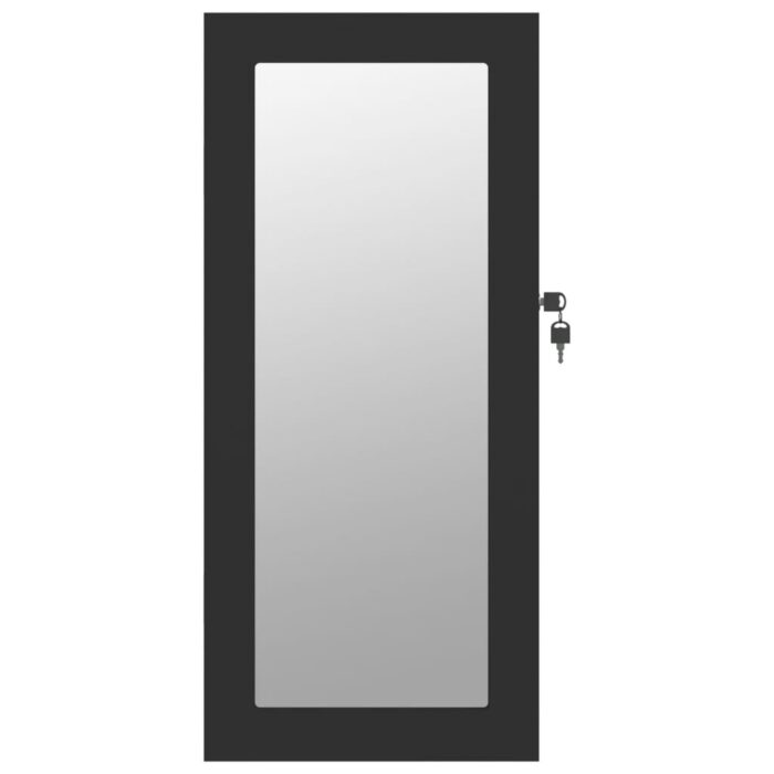 VXL8720845811150_g_en_hd_2.jpg Armoire à bijoux avec miroir murale noir 30x8,5x67 cm – Image 2