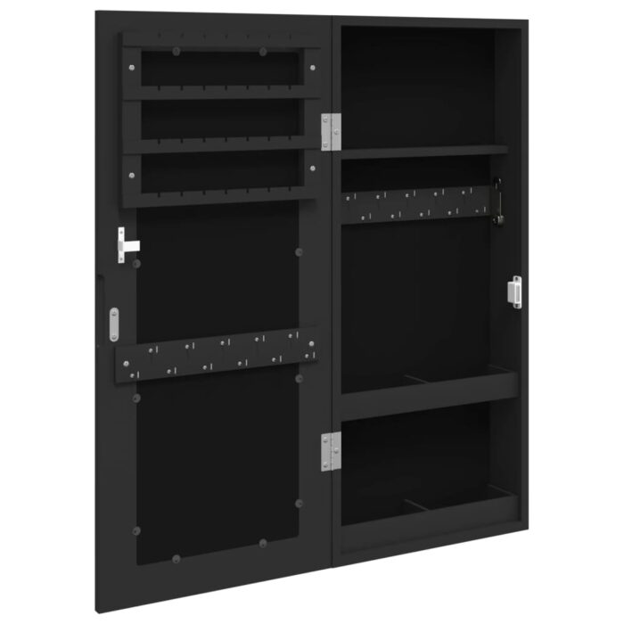 VXL8720845811150_g_en_hd_3.jpg Armoire à bijoux avec miroir murale noir 30x8,5x67 cm – Image 3