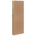 Armoire à bijoux avec miroir murale 37,5x10x106 cm – Image 5