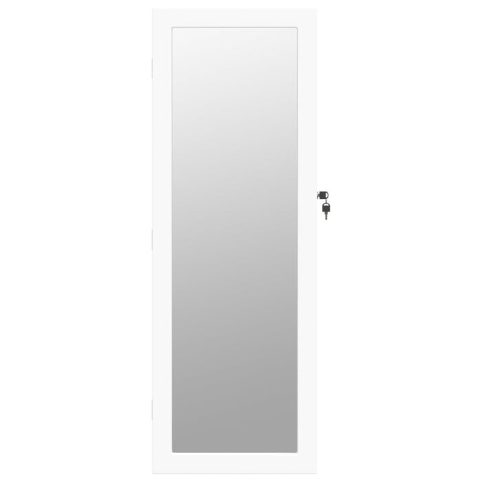 VXL8720845811419_g_en_hd_2.jpg Armoire à bijoux avec miroir et éclairage LED mural blanc – Image 2