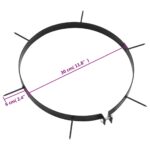 Colliers aérateurs de pelouse 5 pcs avec pointes Ø 30 cm fer – Image 4